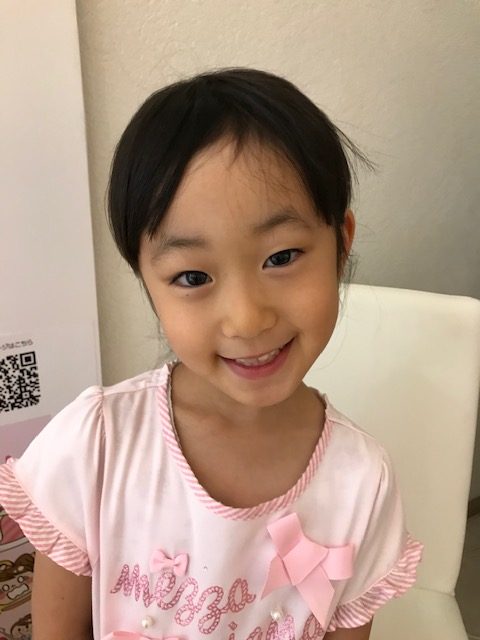 子供脱毛5歳ももちゃん 札幌エステ イシス Isis